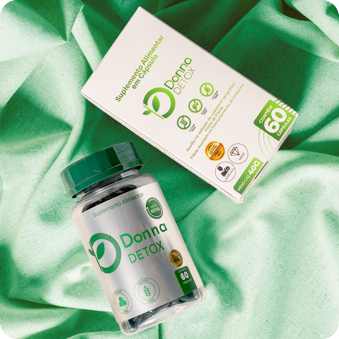 Oferta dia das Mães🌷: 3 Donna Detox + Brinde Gloss Donna + Fret Grátis